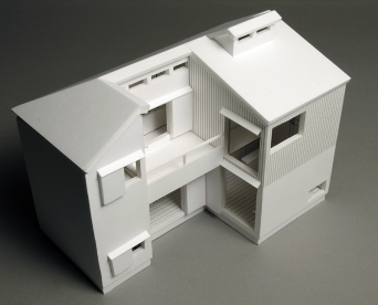 木組みの家「高円寺の家」1:50模型