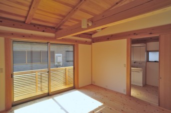 木組みの家「小竹の家」内観写真