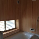 木組みの家「我孫子の家2」完成内覧会浴室