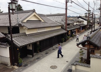 篠山の歴史的町並み
